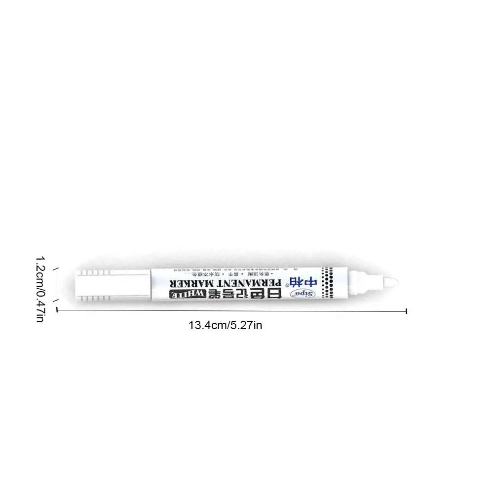 Белая шина 10 шт. набор фломастеров для краски универсальная Водонепроницаемая