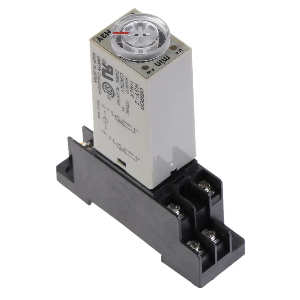 Таймер задержки для детей на возраст от 0 до 30 мин H3Y 2 DC12V DC24V AC110V AC220V реле времени с