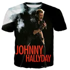Мужскиеженские футболки с 3D-принтом Джонни Хелли, новая модель 2021 года, Повседневная стильная футболка, уличные Топы