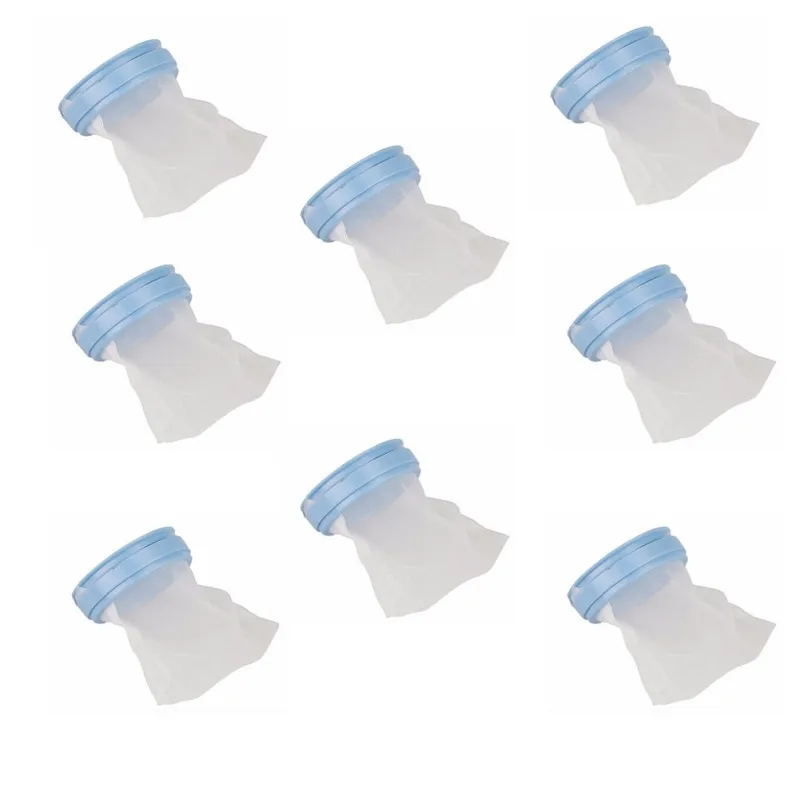 

8pcs Capture Filter Snap on Lid Traps Head Lice Electric Lice Comb Filter Mesh Bag for comb Pet Accessories Set US Stock