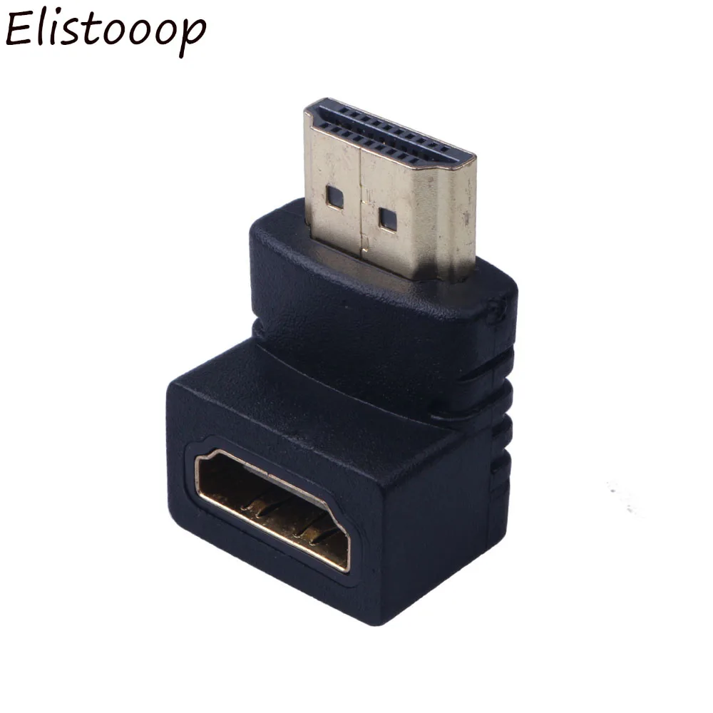 Кабель-адаптер HDMI в конвертер Папа-мама угол 90 градусов для 1080P умный HDTV Xbox 360