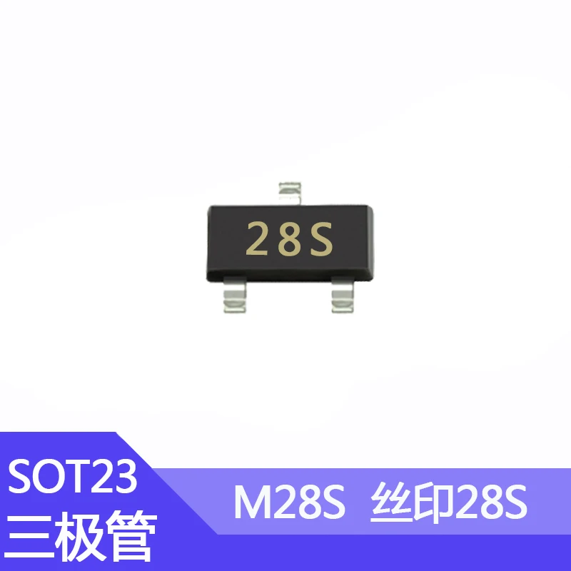 Рисунок 2 - патч-транзистор M28S SOT-23 Шелковый