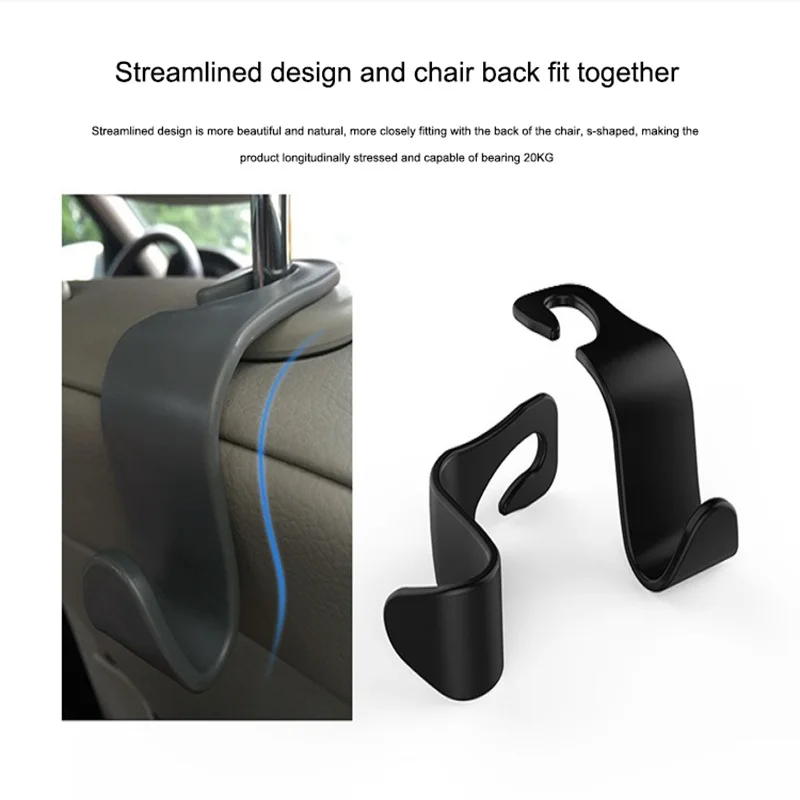 1 шт. автомобильный крючок на спинку сиденья подголовник вешалка держатель