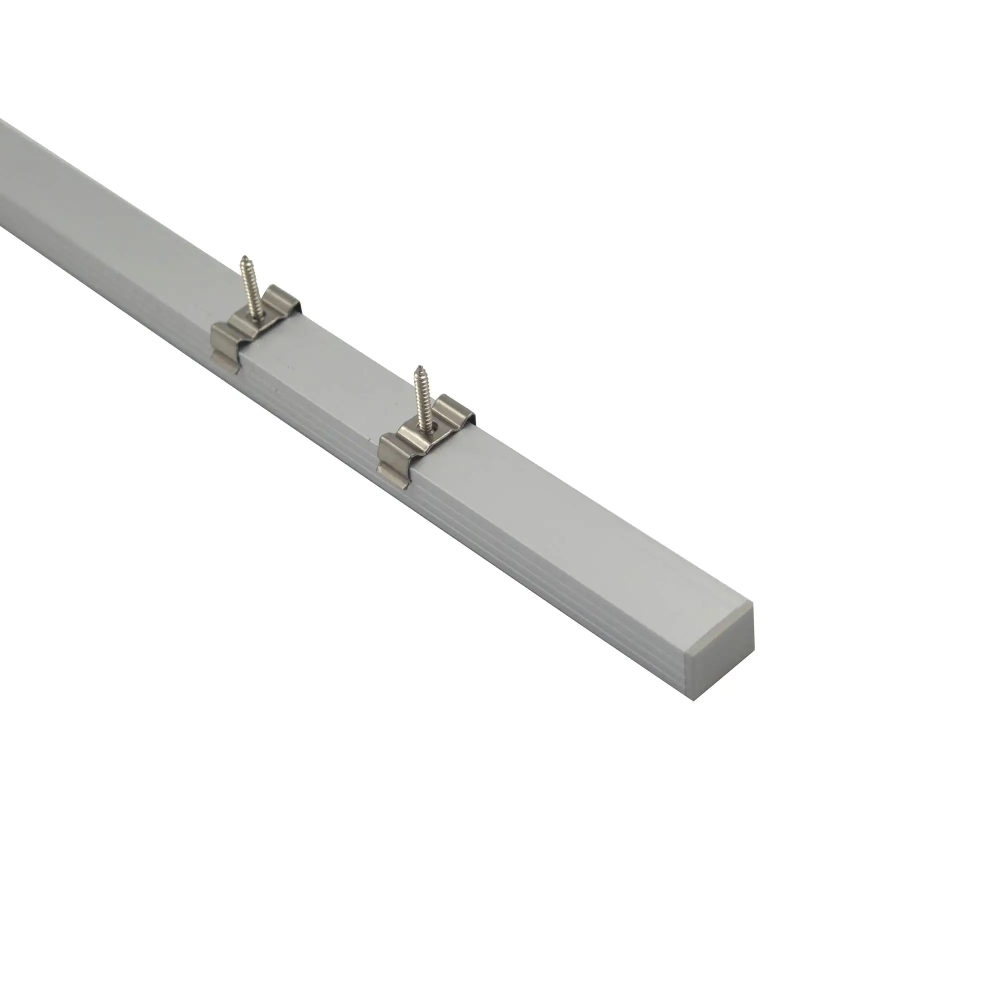 Светодиодный Алюминий канал шириной 2 м/6.6ft с завершить монтажные аксессуары для