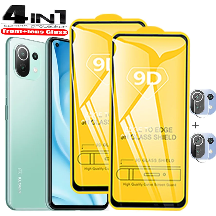 

Glass Film For Xiaomi Mi 11 Lite 5G NE Full Cover Screen Protector Mi 11 Lite 11i 11-T Tempered Glass Xiaomi 11T Pro 11lite Glas