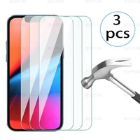For iPhone Screen Protector For Apple iPhone Pro Max Mini Protective Tempered Glass Case iPhone iphon Series Film