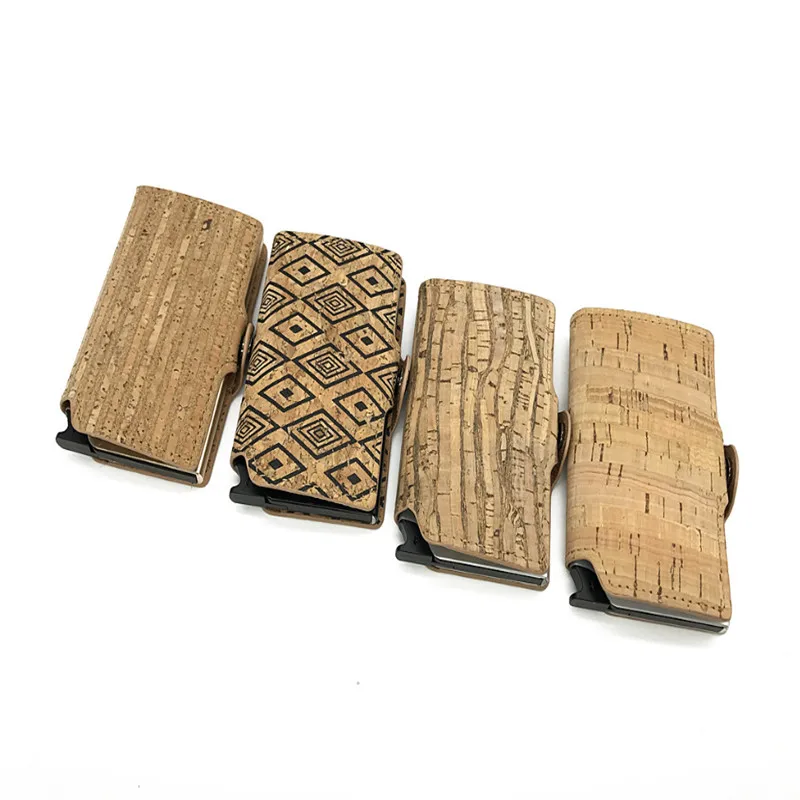 Креативный Анти Rfid id кредитный держатель для карт Чехол кошелек металлический