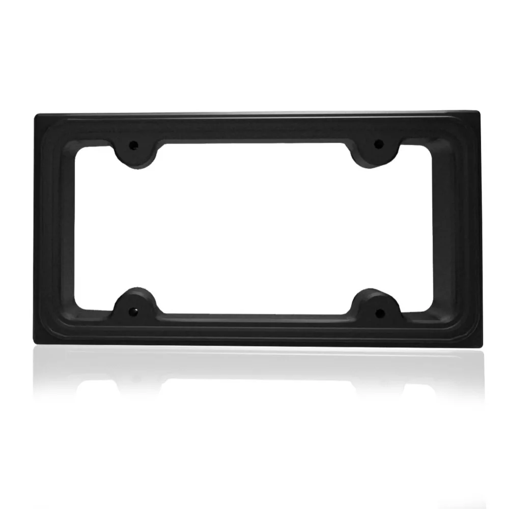 CHIZIYO Auto Black Front Bumper Guard EVA American License Plate Frame Tag Cover Protector | Автомобили и мотоциклы