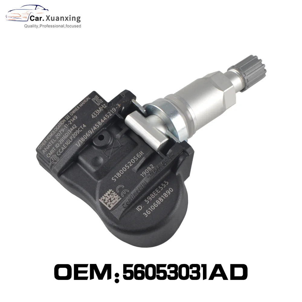 Система контроля давления в шинах 56053031AD TPMS 433 МГц для Chrysler 300 Sebring Dodge Jeep
