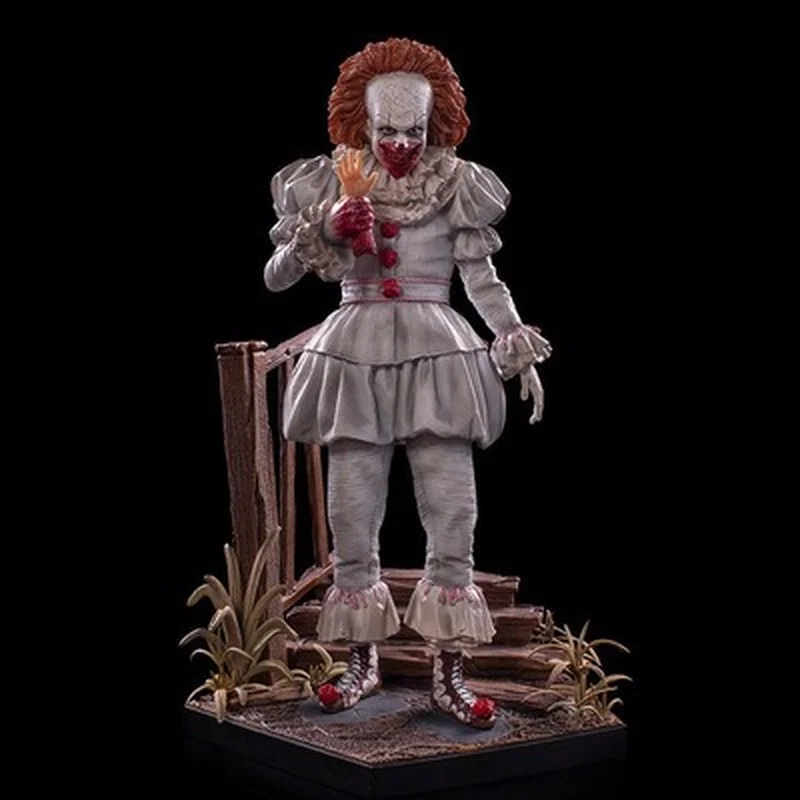 

Hasbro Animation Peripherals IRON Joker Deluxe 1/10 It Joker Penywise PVC Movable Doll Collection Children Model Toy Gift