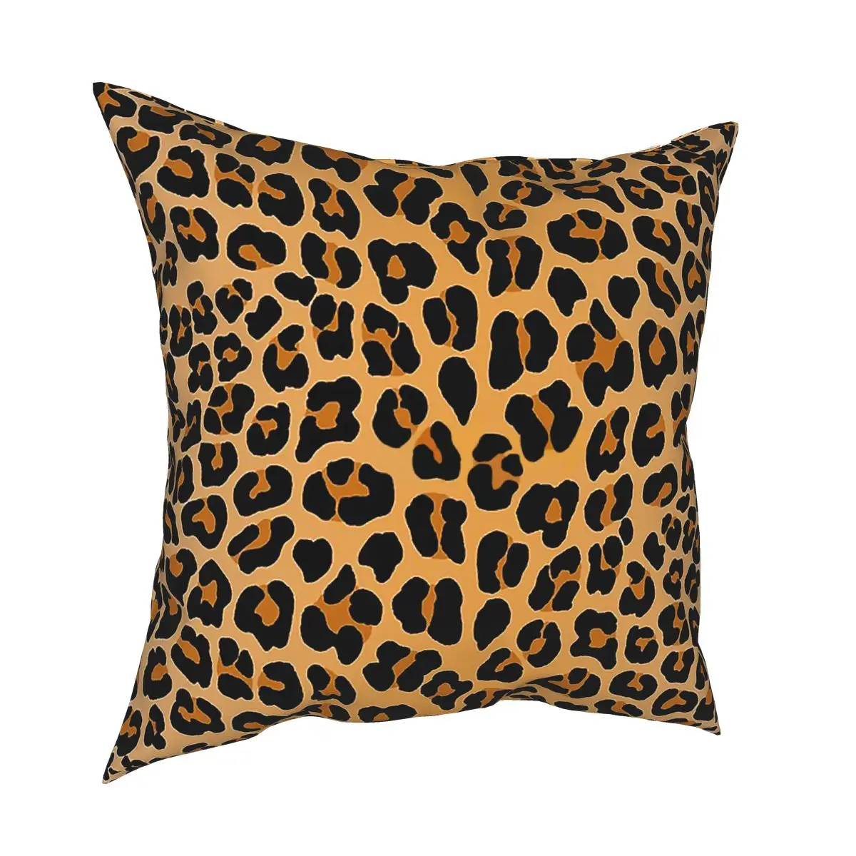 

Leopard Print Pillowcase Printing Polyester Cushion Cover Decorative Pillow Case Cover Home Square 40*40cm