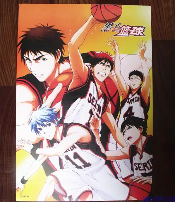 8 шт./компл. Kuroko no постер с корзиной Аниме Kagami Hyuga различные дизайнерские