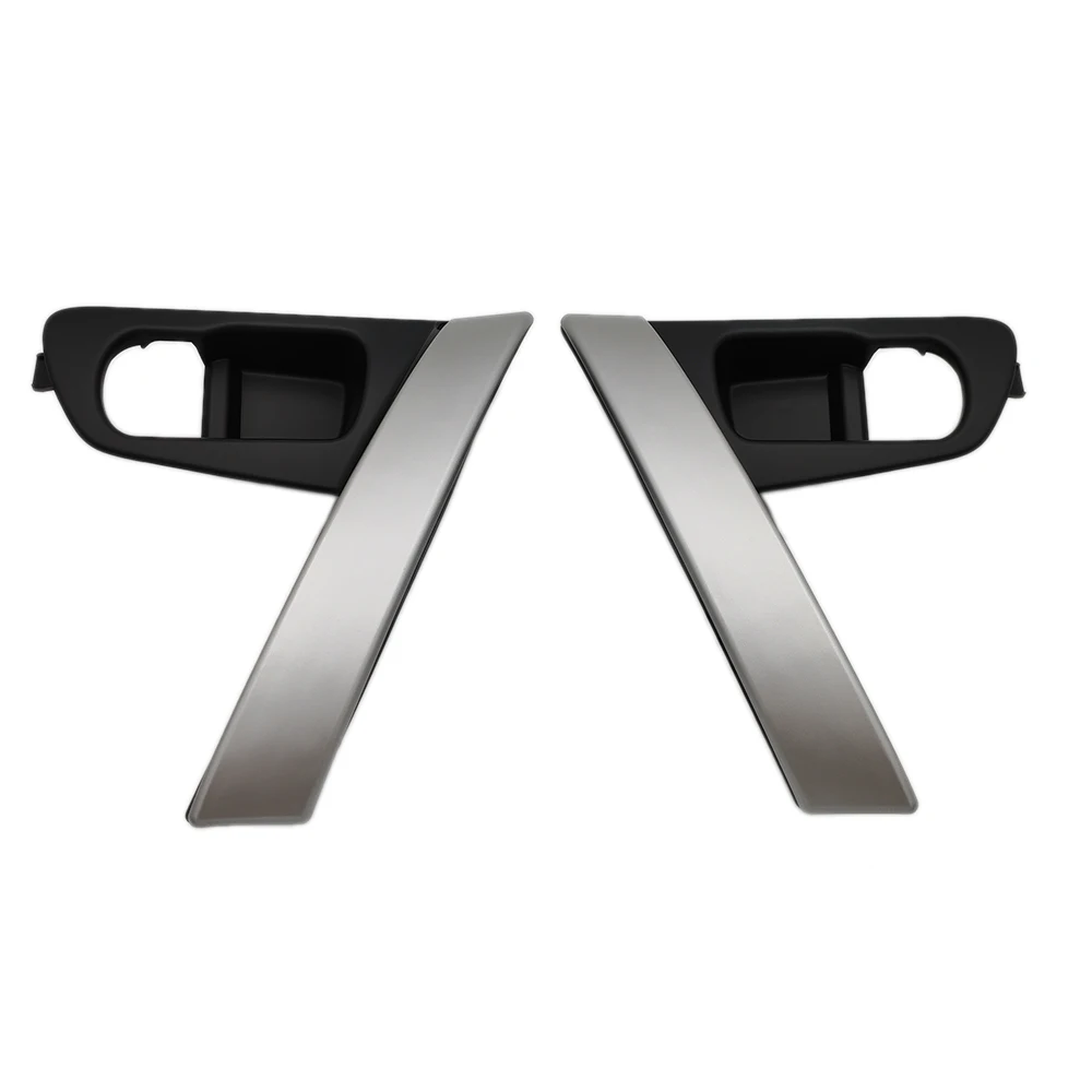 Автомобильная дверная ручка база внутренняя Серебряная Крышка для Nissan QASHQAI J10