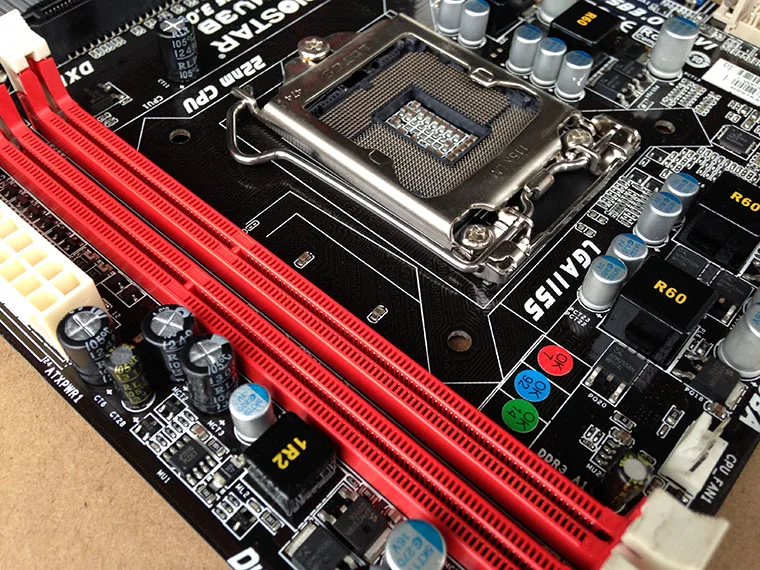 Б/у BIOSTAR B75MU3B оригинальная б/у настольная Материнская плата Intel B75 LGA 1155 DDR3 16 Гб SATA3