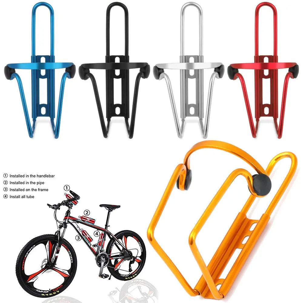 

Aluminum Alloy High Strength Cycling Accessories Bottles Storage Bicycle Cup Holder Drink Rack Water Bottle Holder