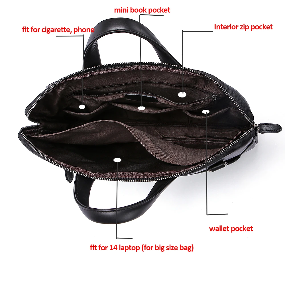 WESTAL Мужская сумка из натуральной кожи мессенджер мужской кожаный портфель для