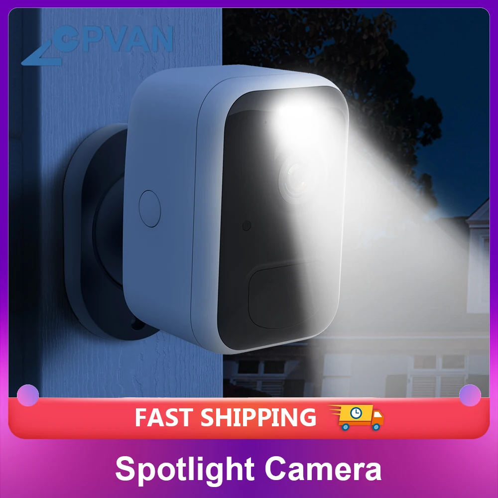 

CPVAN Security IP Camera Outdoor 1080P Wireless Home CCTV Surveillance Camera Infrared Night Vision Two Way Audio Waterproof