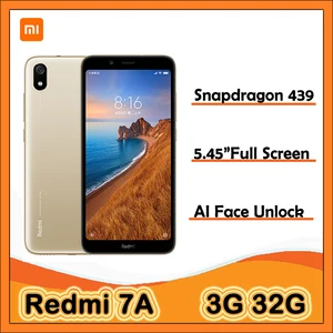 redmi 7a mobile phone large battery large font large volume smart camera student and senior citizen working mobile phone free global shipping