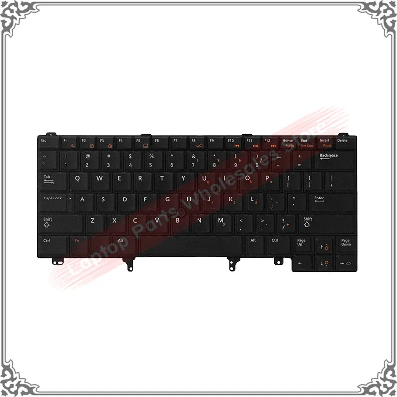 Оригинальная английская клавиатура для Dell Latitude E6320 E6330 E6420 E6430 E6440 E5420 E5430 сменная с