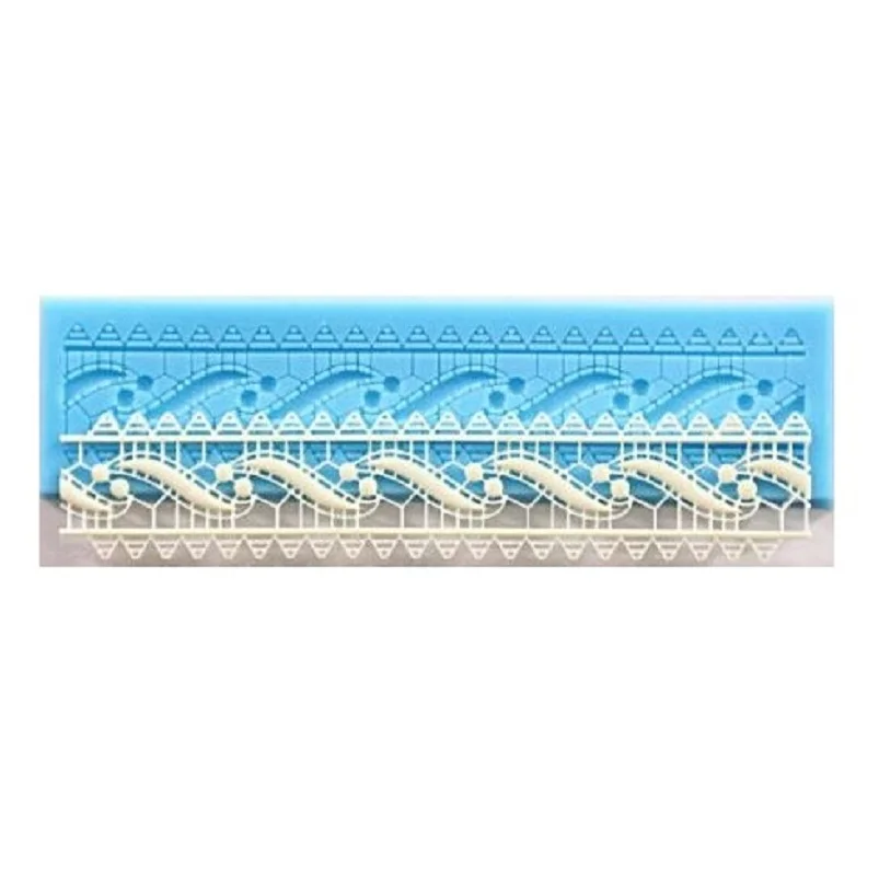 Sugarcraft инструмент для украшения торта волнистая кружевная форма обледенения