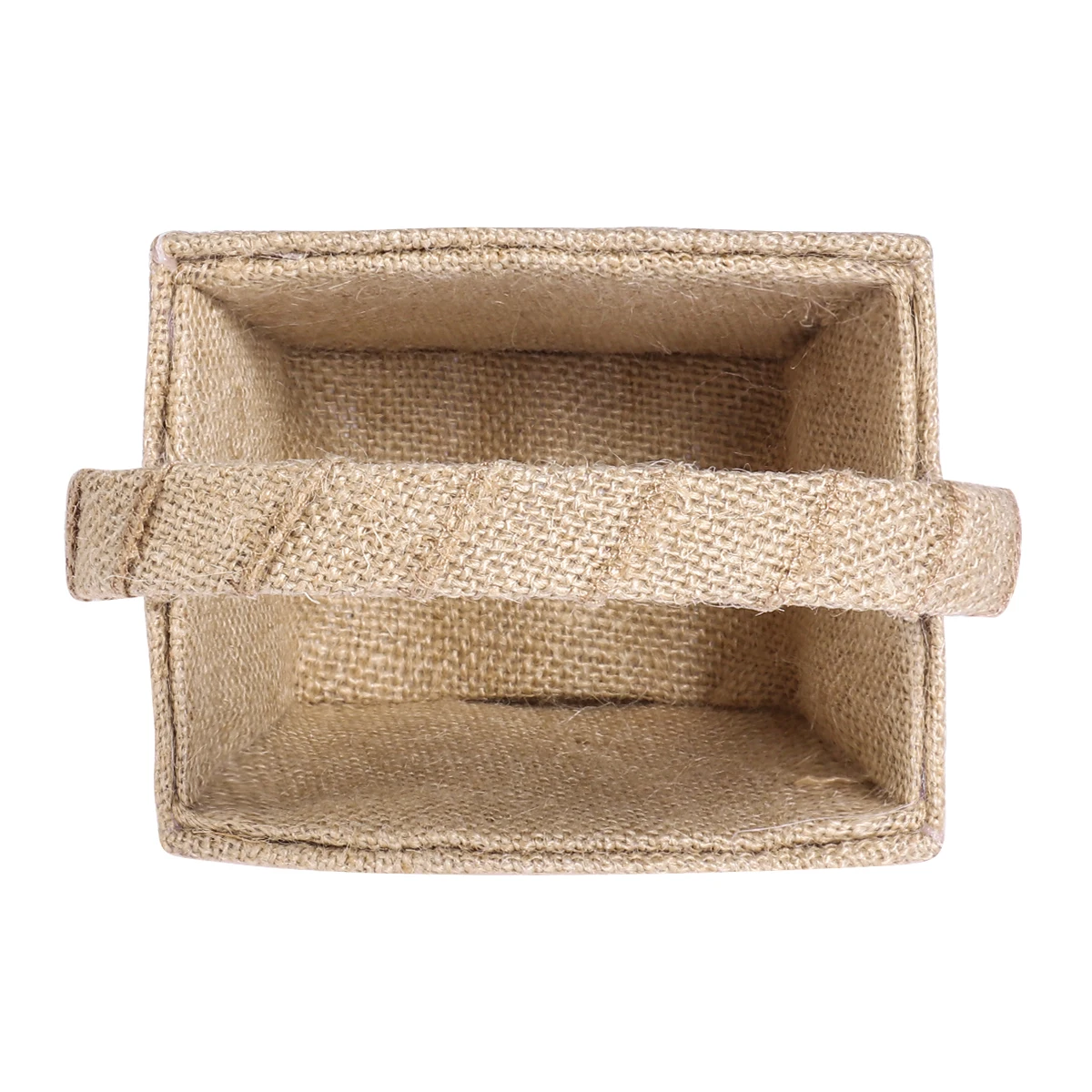 Винтажная Свадебная Мешковина из натуральной ткани Цветочная корзина для