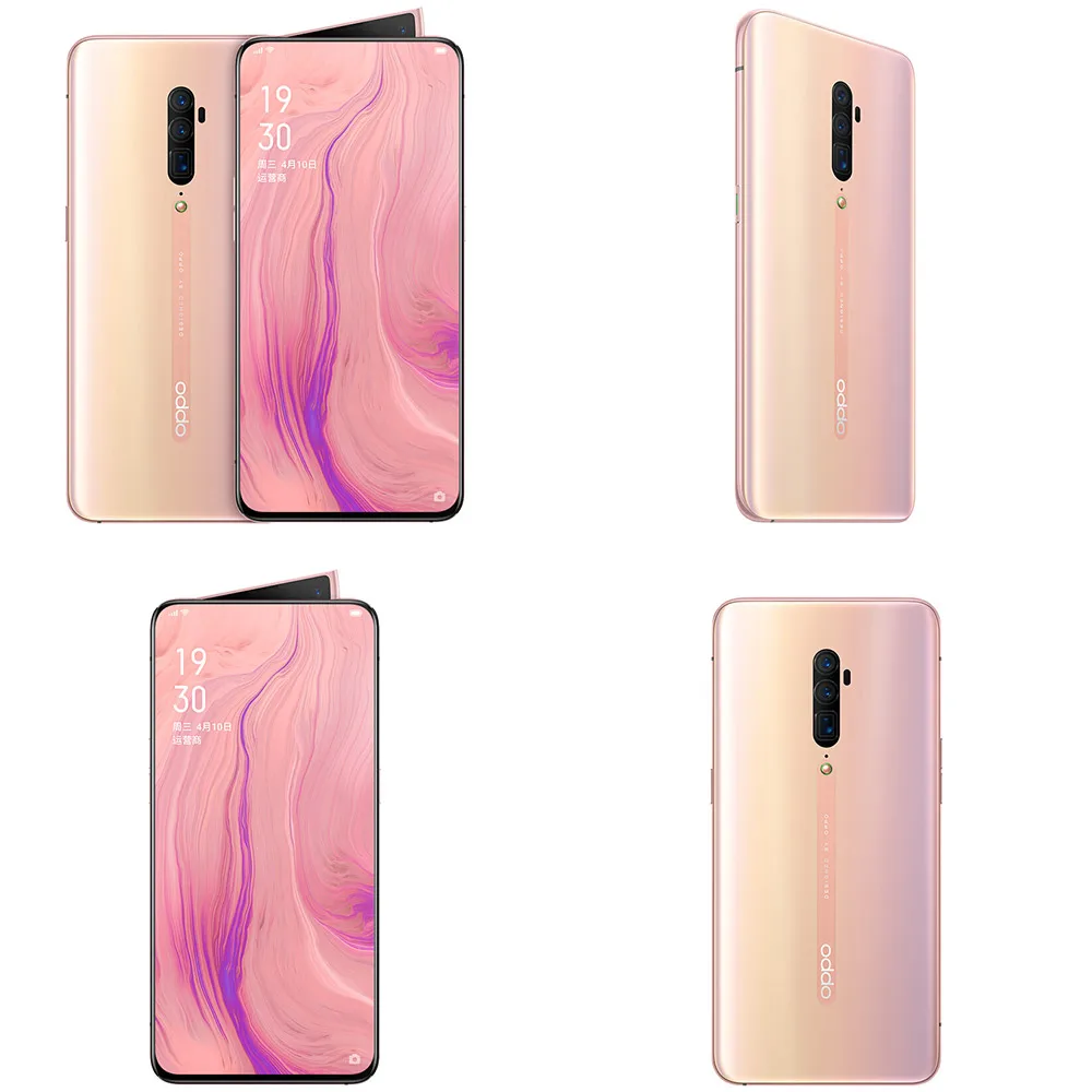 Oppo Reno 10x zoom мобильный телефон 6," полный экран Поддержка NFC Snapdragon 855 Восьмиядерный 6 ГБ ОЗУ 128 Гб ПЗУ 4065 мАч отпечаток пальца ID