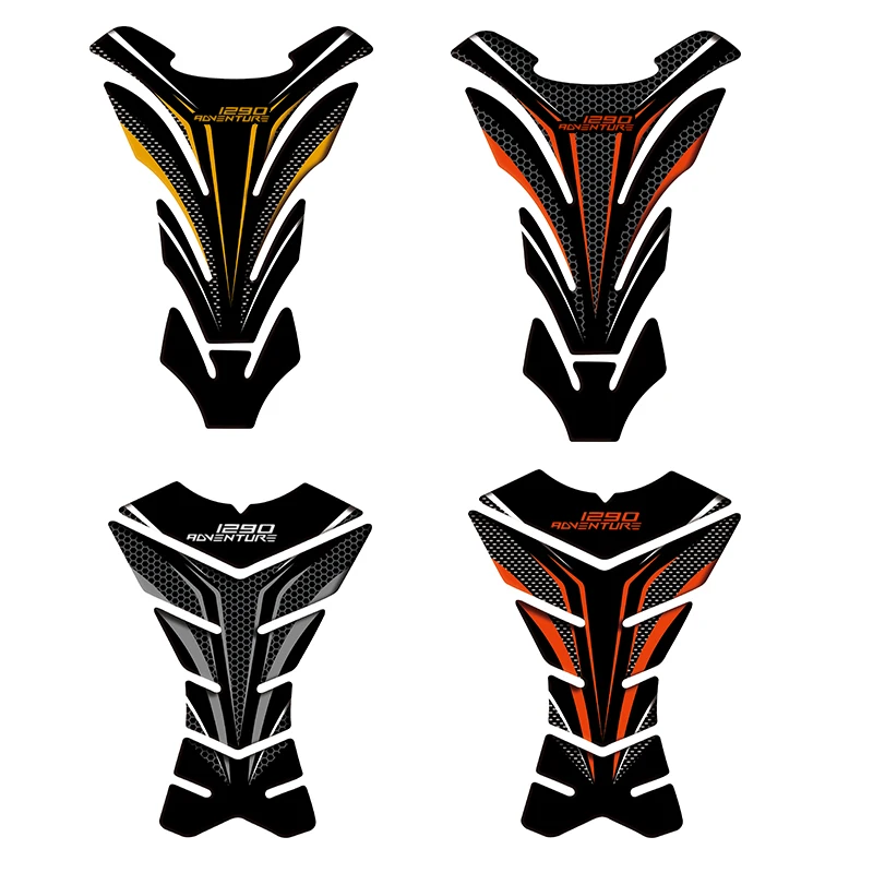 

Motorcycle Tank Sticker Decals 3D Tank Pad Fishbone Protective Decals For KTM 1290 Super Adventure S 2017 2018