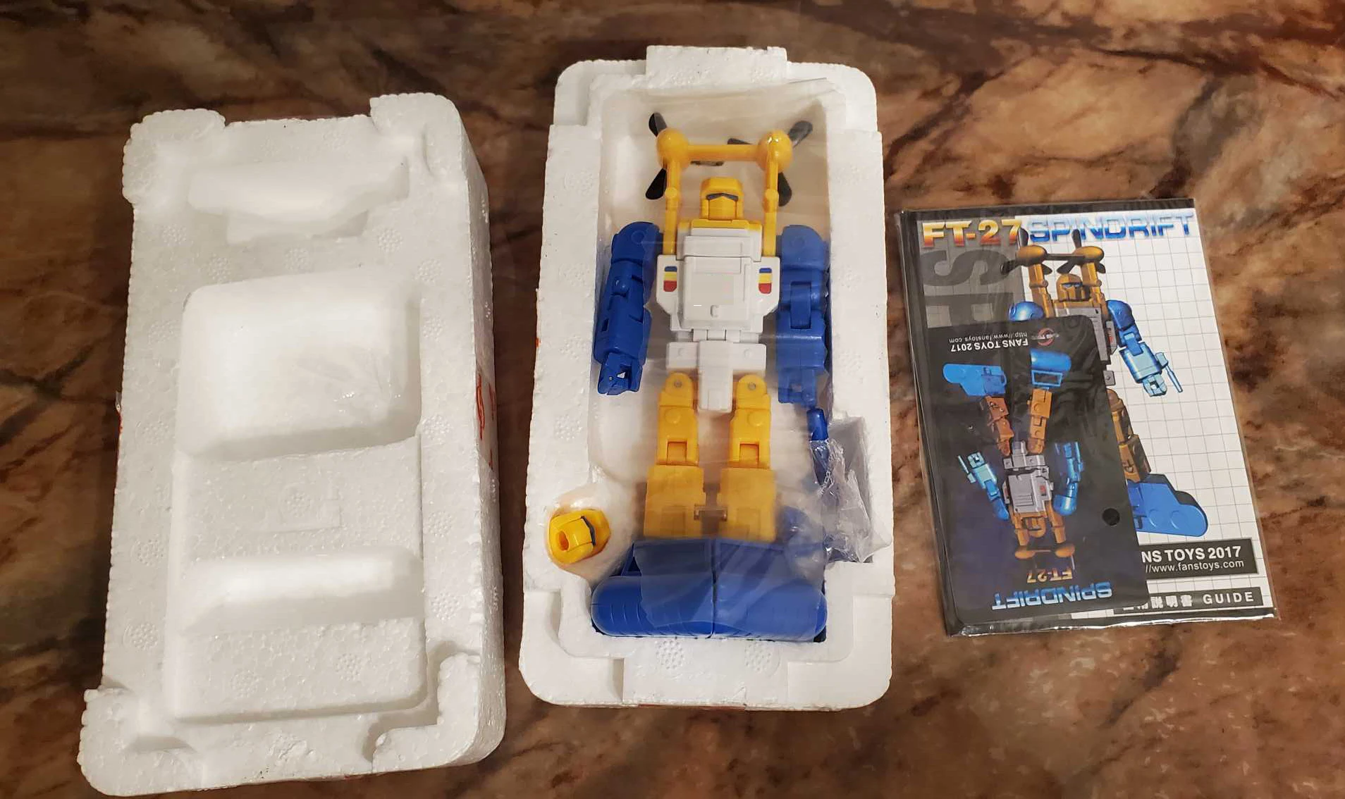 

FansToys FT-27 Spindrift FT27 MasterPiece Seaspray Transformation Action Figure In Stock Best Price