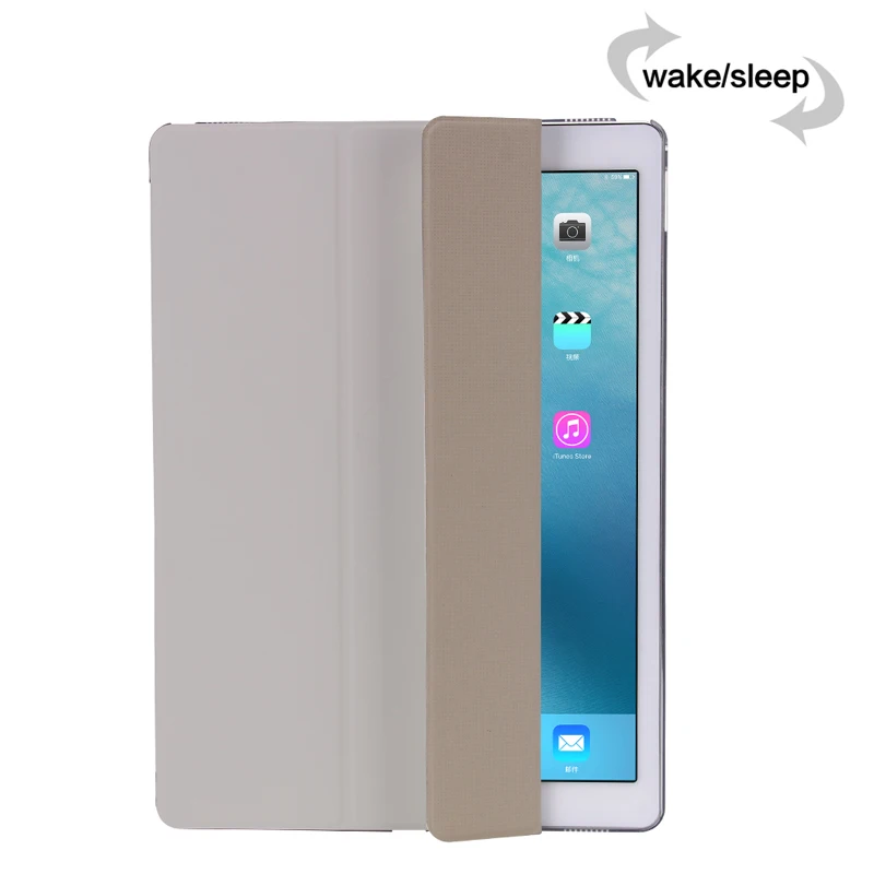 Для iPad mini5 Магнитный кожаный чехол прозрачный задняя крышка флип чехол тонкий стенд смарт-чехол для Apple iPad mini4 8 дюймов
