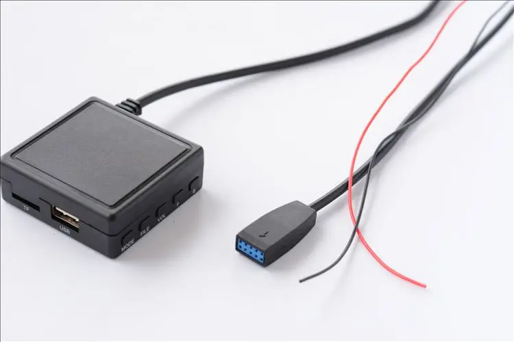 Для BMW E46 2002 2003 2004-2006 кабель с USB микрофон Hands-free Aux адаптер для 10 Pin CD головное