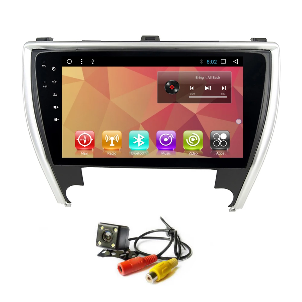 Android 9.0IPS автомобильный Радио GPS стерео Navi для Toyota Camry 2015 2017 головное устройство в