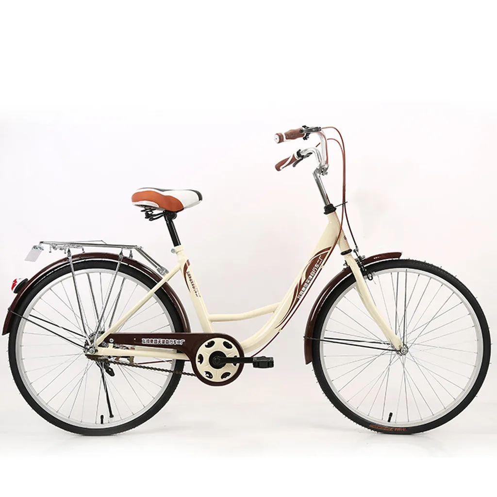 24 дюйма унисекс Классический Железный велосипед Ретро стиль уникальный арт-деко