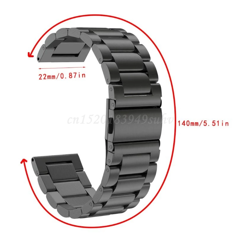

Stainless Steel Watch Band Wrist Strap for Garmin Fenix 6/Fenix 6 Pro Watch Kit