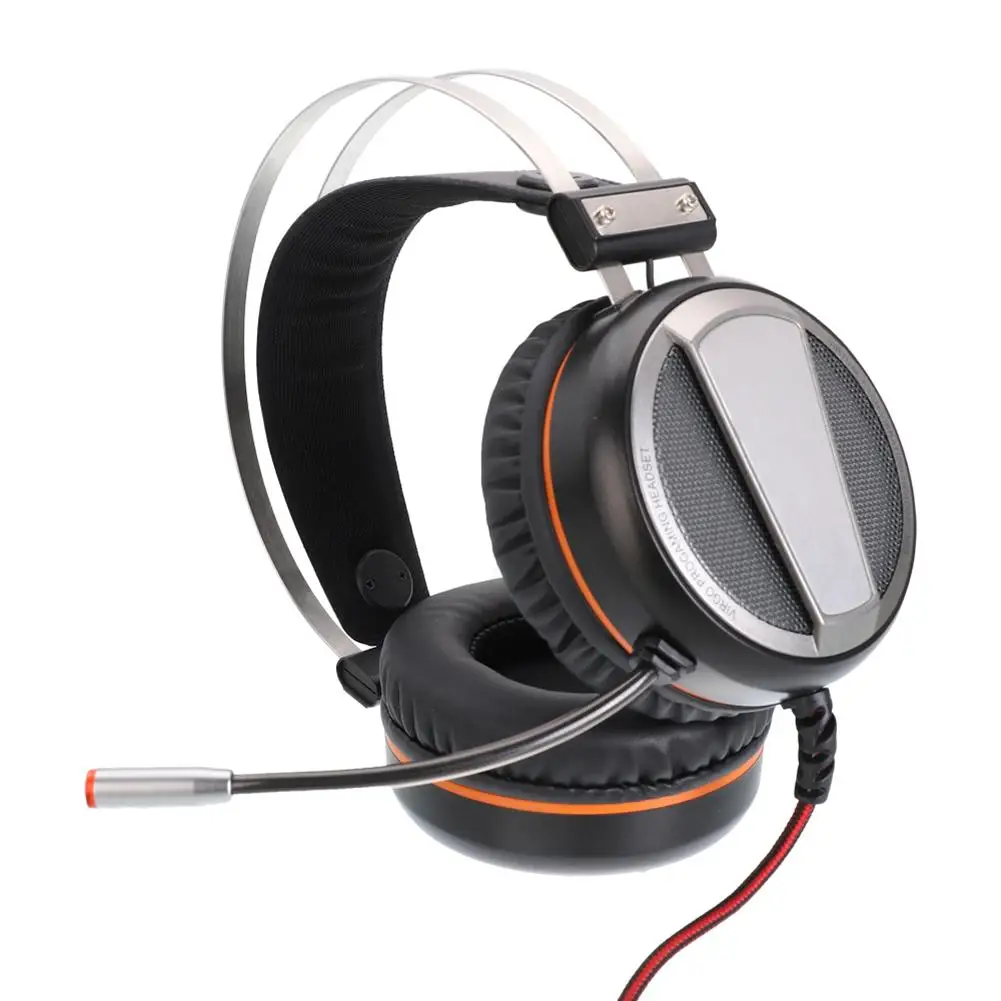 

Vamery G601 Wired Gaming Headset Virtual 7.1 RGB Colorful Surround Sound Effect Gaming Headset