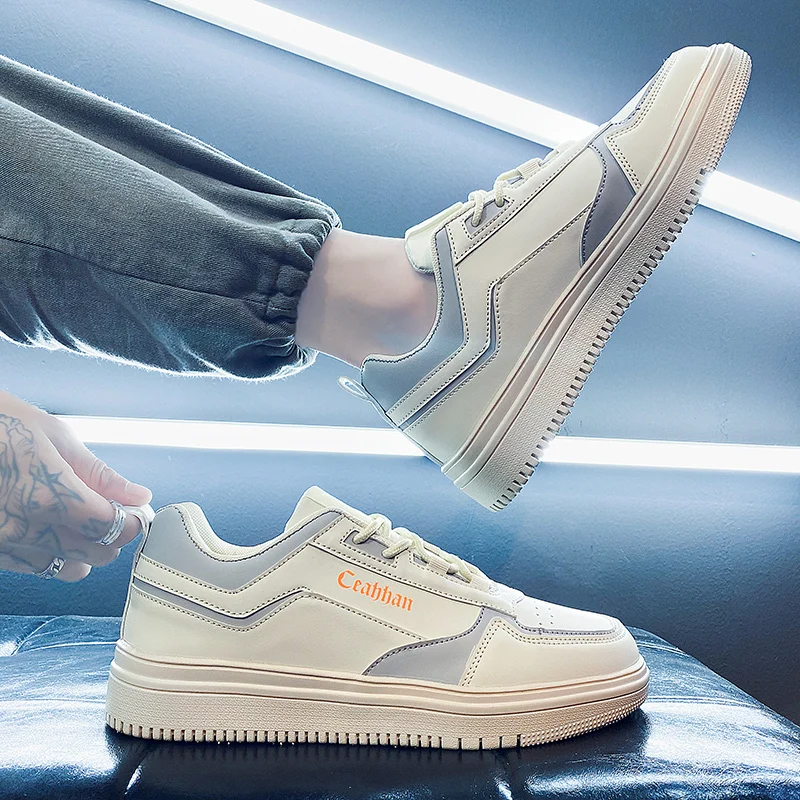 

2021 new men's shoes sneakers spring low-top skateboarding sports shoes youth casual shoes