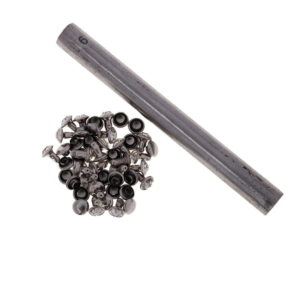 Профессиональный набор инструментов ручной штамповки 6/7/8/9 мм кожевенное ремесло