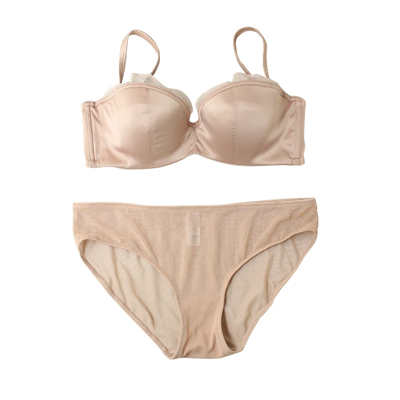 S114 подвесок из блестящего атласа хлопок застежкой молнией на спине комплект с