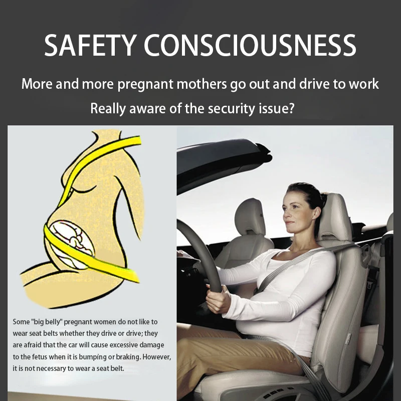 Onever для беременных автомобиля Регулятор ремня безопасности комфорт