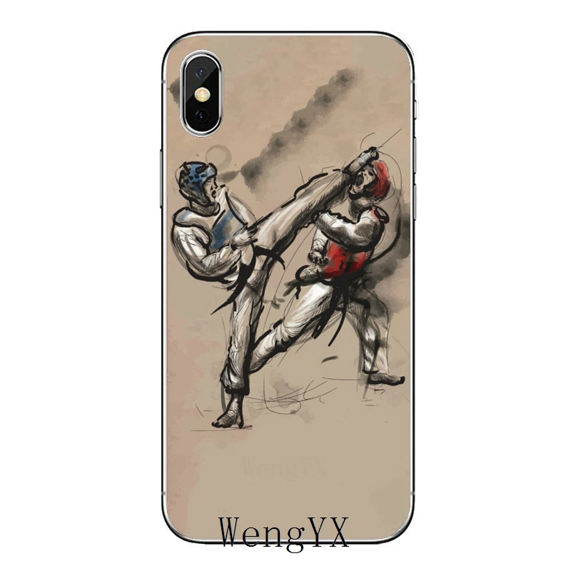 Мягкий силиконовый чехол для телефона Kungfu Taekwondo Xiaomi Redmi Note 8 7 6 5A 4 Pro 7A K20 6A 4A 4X 5 Plus S2 |