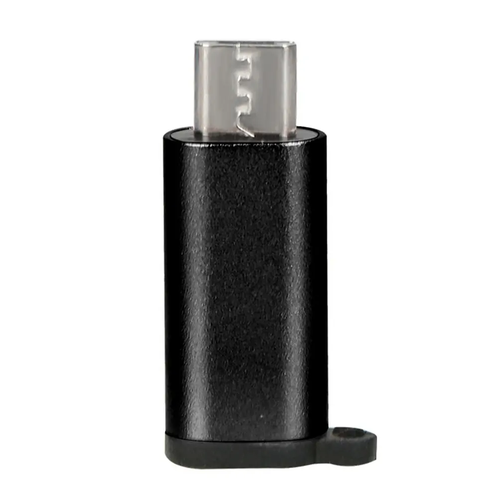 

USB-C to Micro USB Adapter Mini Portable Aluminum with Keychain Anti-lost USB Type-C to Micro USB Convert Connector