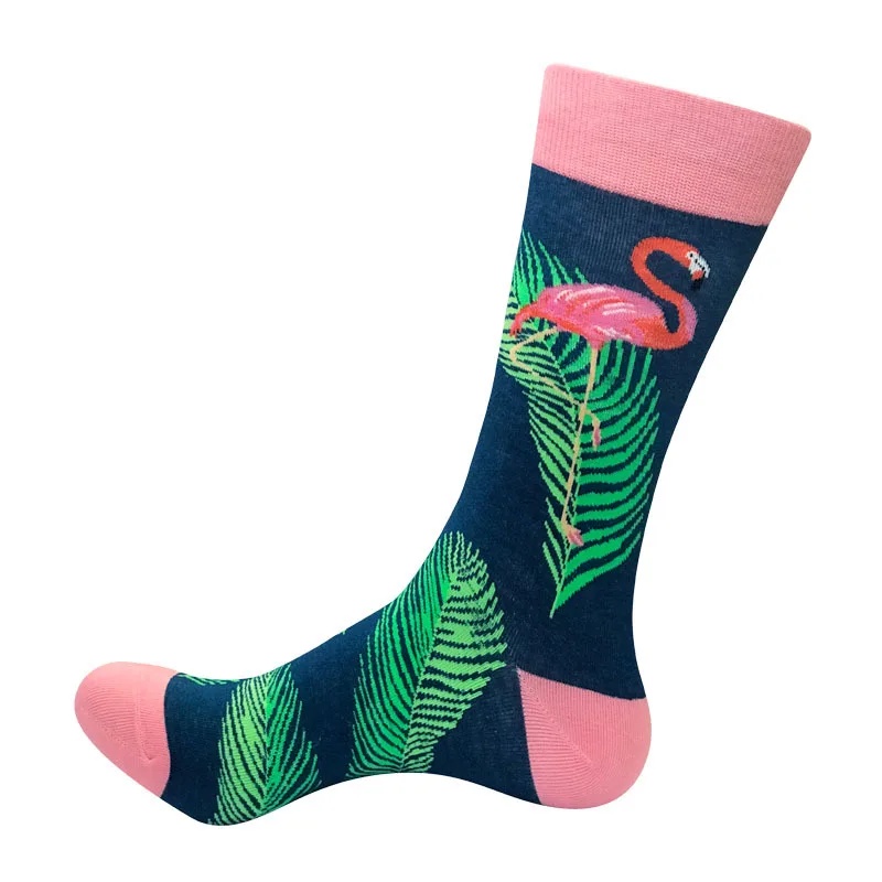 

Men's Mid-Calf Length Large Size European and American Street Cool Socks