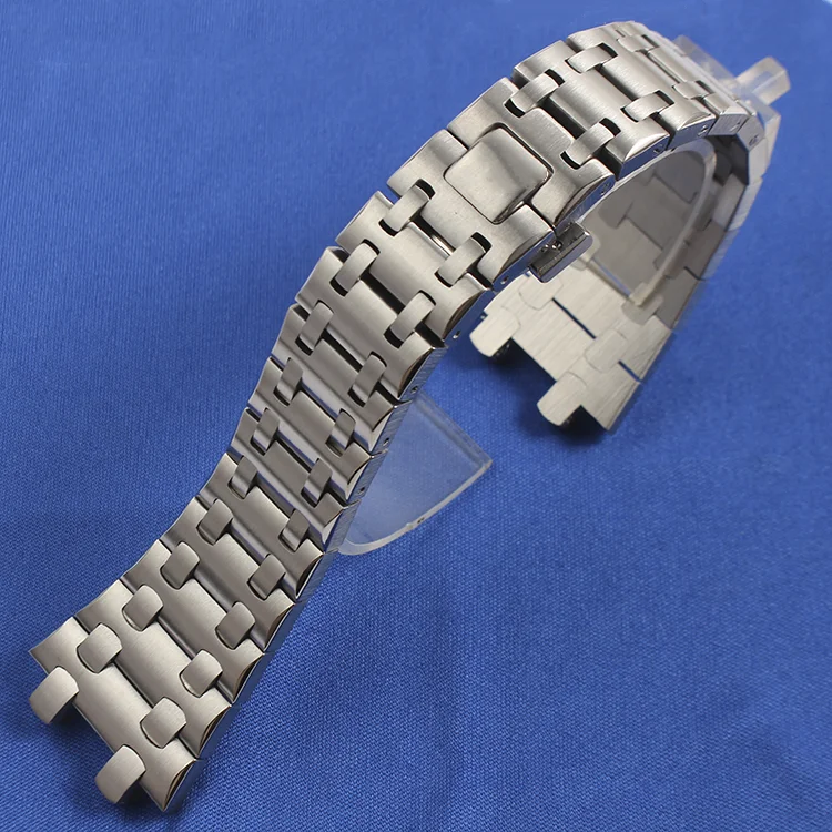 

Ремешок из нержавеющей стали для мужских часов, браслет с Т-образной застежкой для AP ROYAL OAK, 28 мм