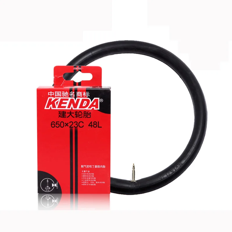 Велосипедная внутренняя трубка KENDA 650 * 23C FV 48L сверхлегкая Высококачественная