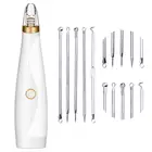 Новое средство для удаления черных точек, средство для глубокого очищения пор, Удаление прыщей от акне, вакуумное всасывание, спа-инструмент для ухода за кожей лица со стразами