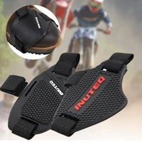1pc non slip adjustable shoe boots protector rubber motorcycle shoe protective gear shifter pad for motorbike riding cycling roa