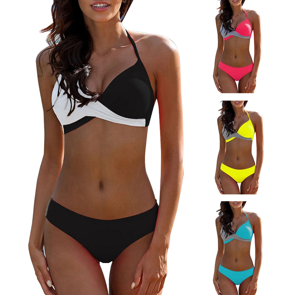 Сексуальное бикини новинка 2019 купальник женский комплект купальный костюм