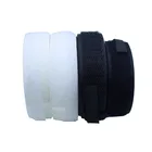 XUNZHE, ширина 2 см3 см3,8 см5 смпара, белый, черный, на липучке, для шитья одежды, прочная самоклеящаяся лента-петля, без клея