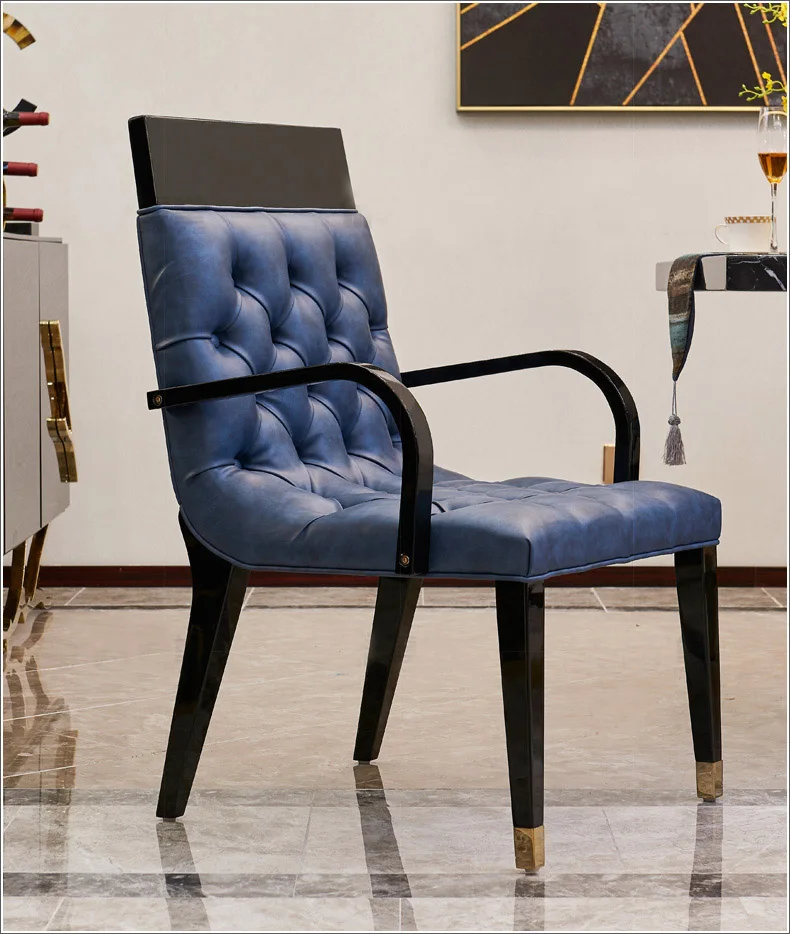 Набор обеденной комнаты из нержавеющей стали минималистичный современный