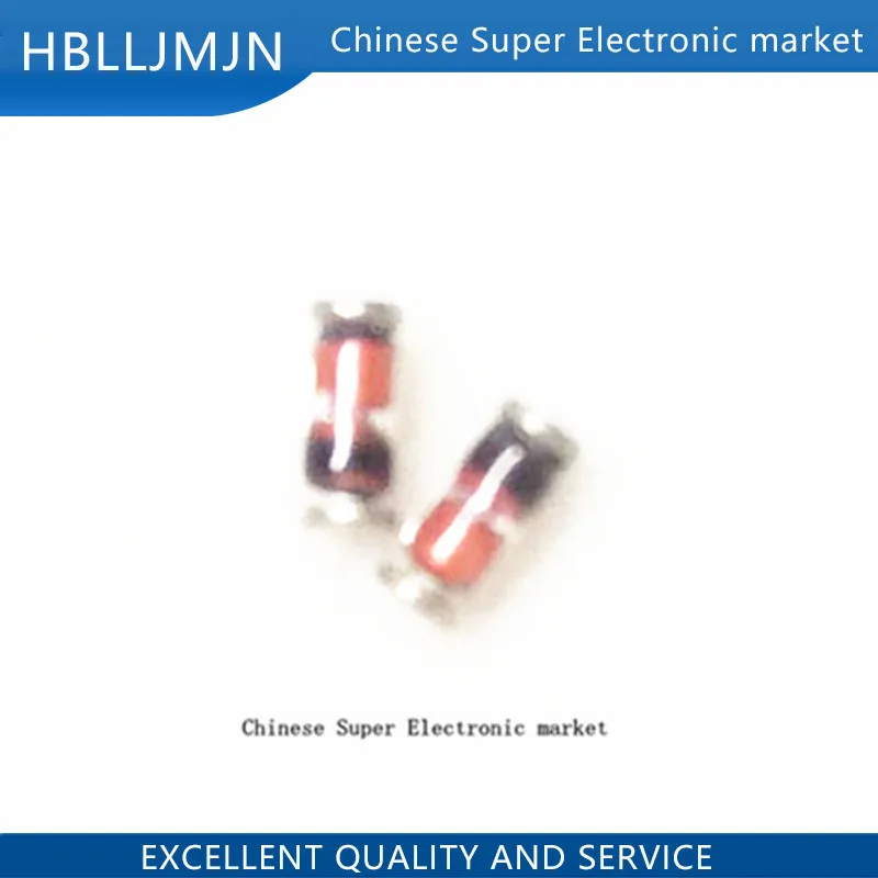500 шт. 1N4148 LL4148 SMD SMT диодный коммутационный сигнал | Электронные компоненты и