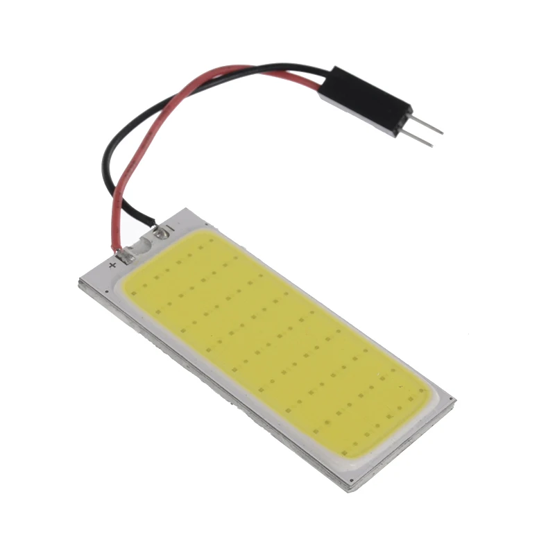 1 шт. Cob 36 светодиодсветильник 12 В 24 в Smd комнатные лампы с T10 + фестон-адаптер
